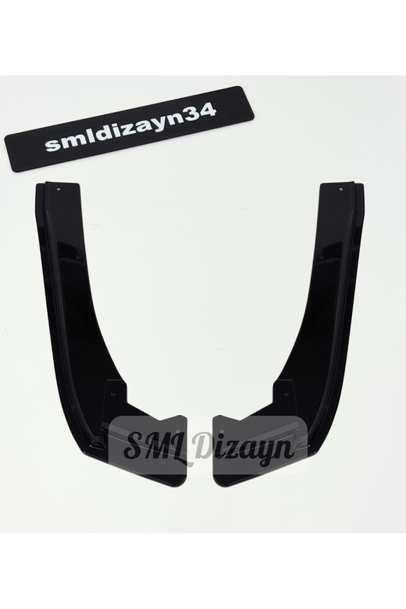 rear side lips for bmw f30 f31