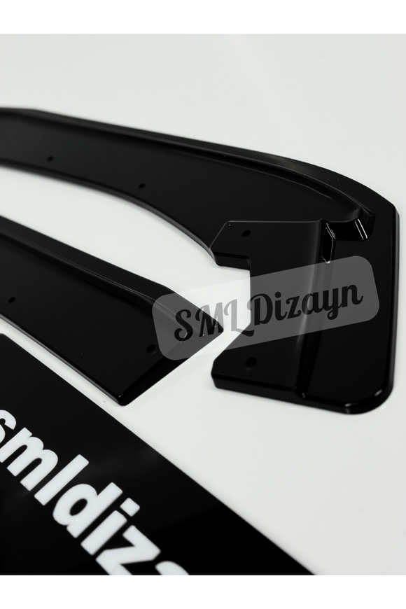 rear side lips for bmw f30 f31