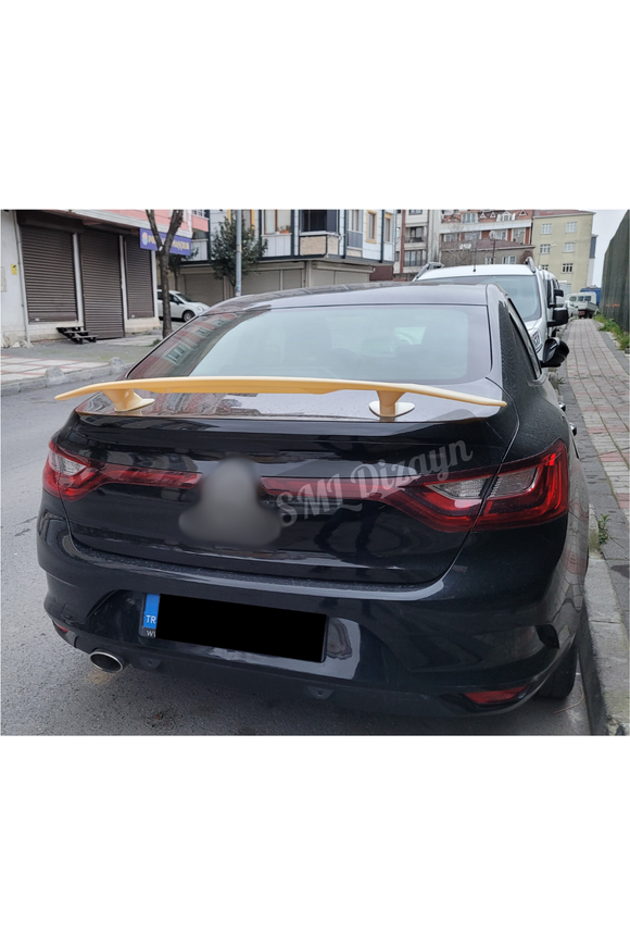 rear trunk spoiler for sedan hatchback 