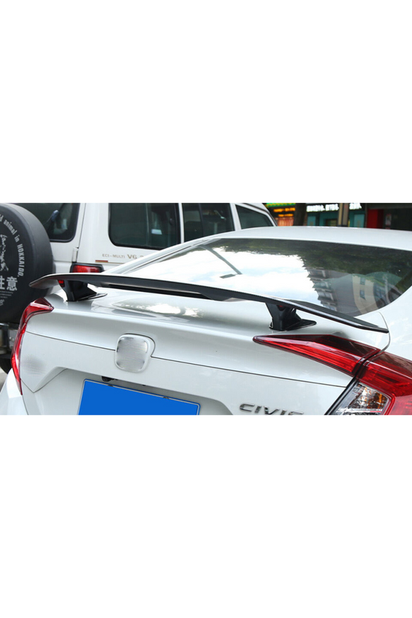 Rear Trunk Spoiler Wing Lid Tail Deck Spoiler Fit for Sedan Coupe Hatchback
