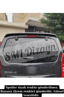 rear trunk spoiler for 2023-2024-2025 ram promaster city