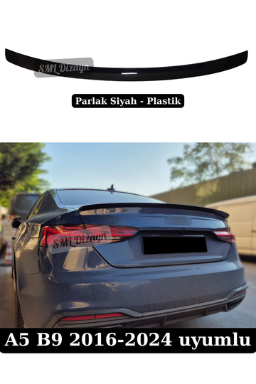 rear trunk spoiler for audi a5 5f