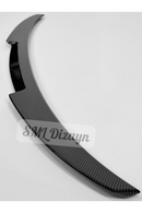rear trunk spoiler for bmw g20 carbon look