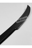 rear trunk carbon look spoiler for bmw g30