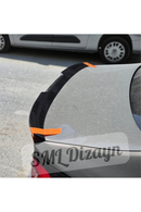 rear trunk spoiler for bmw g30 carbon look