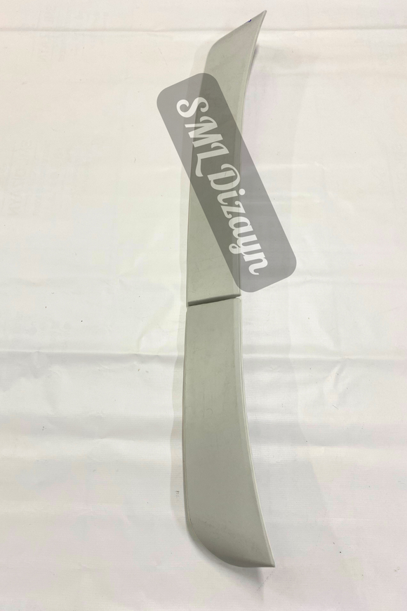 rear trunk spoiler for peugeot bipper, citroen nemo, fiat fiorino