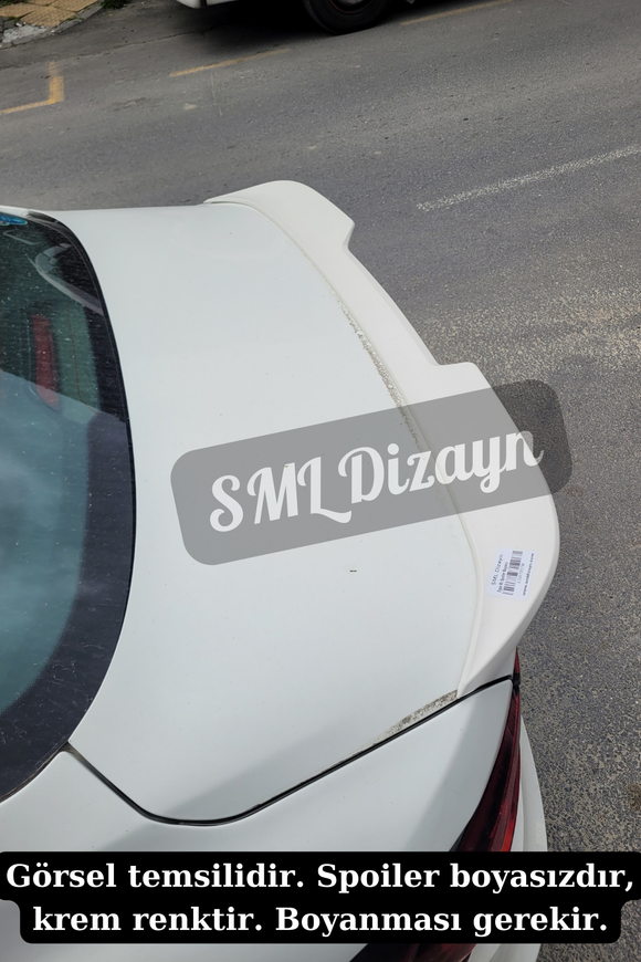 Egea Yarasa Spoiler Bagaj üstü Spoyler Boyasız 2015-2024