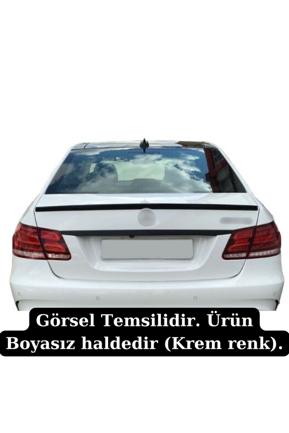 rear trunk spoiler for mercedes w212