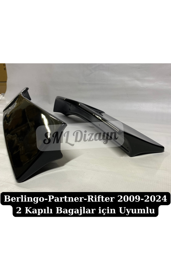 rear trunk spoiler for peugeot partner- peugeot rifter- citroen berlingo