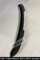 rear trunk spoiler for renault clio 4 hatchback