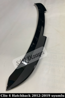 rear trunk spoiler for 2012-2013-2014-2015-2016-2017-2018-2019 renault clio 4 hatchback