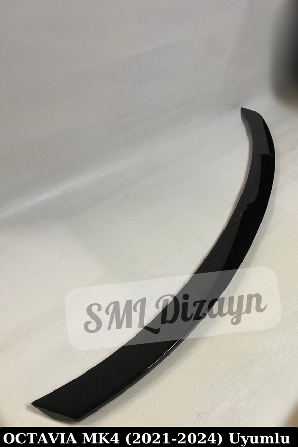 rear trunk spoiler for skoda octavia mk4 