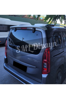 rear trunk spoiler for toyota proace city