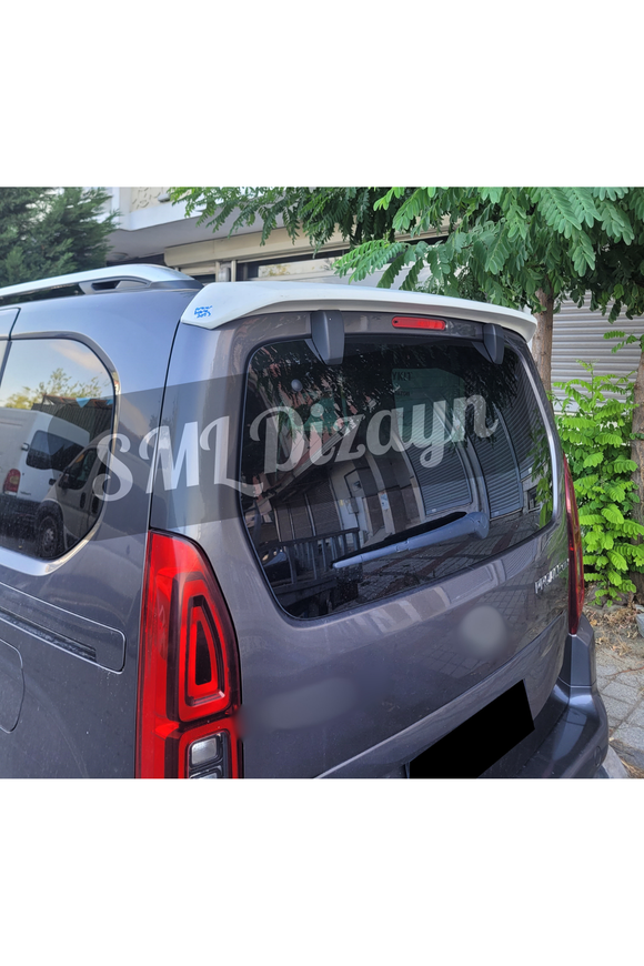 rear trunk spoiler for 2023-2024-2025 toyota proace city