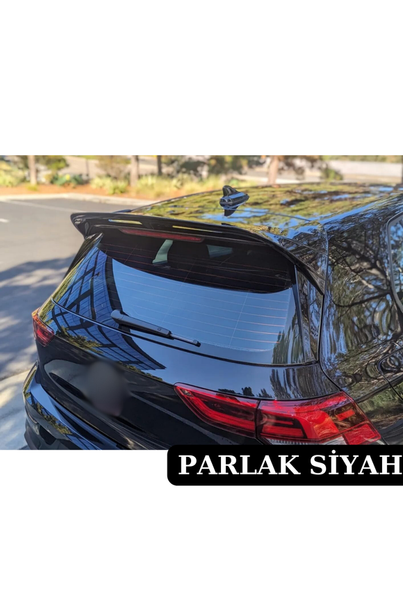 rear trunk spoiler for 2021-2022-2023-2024-2025 volkswagen golf 8