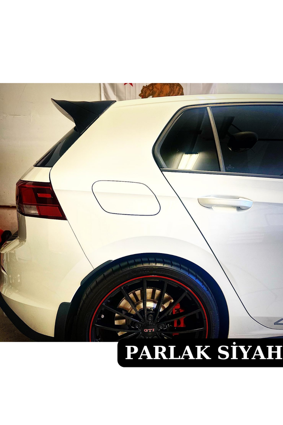 rear trunk spoiler for golf mk8