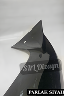 rear trunk spoiler volkswagen golf 8