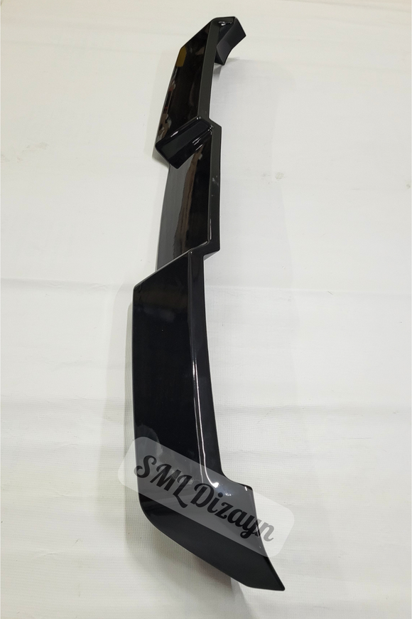 rear trunk spoiler for 2016-2017-2018-2019-2020-2021-2022-2023-2024 volkswagen transporter t6-t6.1 caravelle