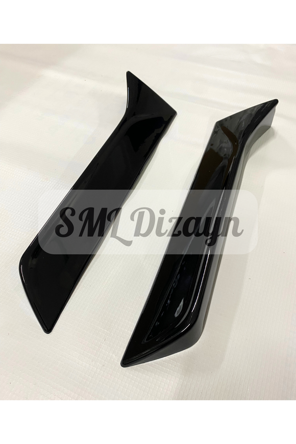rear window side wings trims for 2013-2014-2015-2016-2017-2018-2019-2020 seat leon 5f mk3