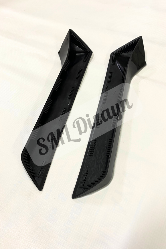 rear window side wings trims for 2013-2014-2015-2016-2017-2018-2019-2020 seat leon 5f mk3