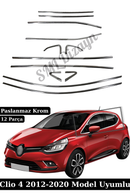 clio 4 krom cam çıtası