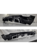 renault clio 4 rs arka ek tampon difüzör difizör