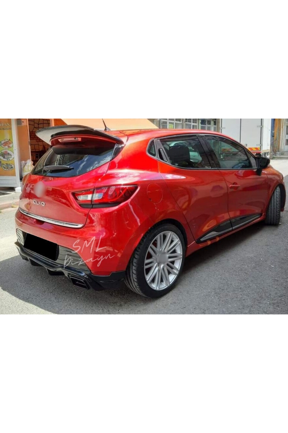 2012-2013-2014-2015-2016-2017-2018-2019-renault clio 4 rs arka ek tampon difüzör difizör