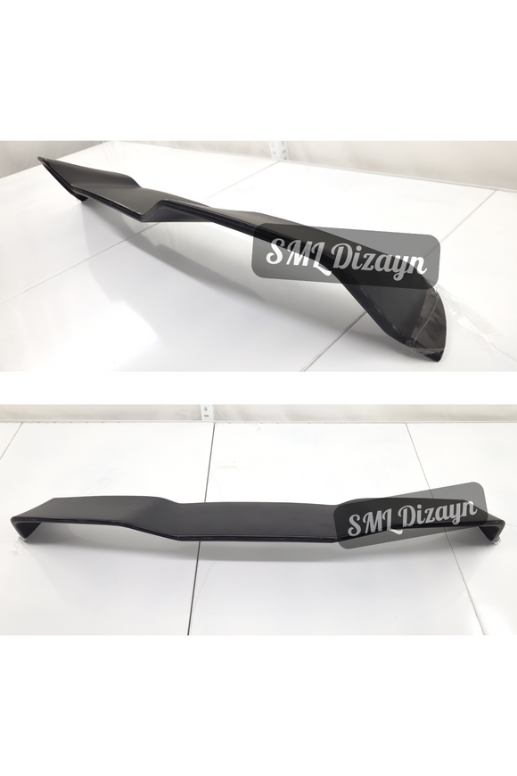 Clio 4 Rs Spoiler V Cup Tavan Spoyler Boyasız 2012-2019