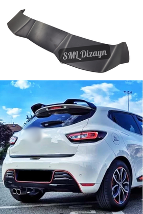 clio 4 bagaj üstü rs v cup spoiler