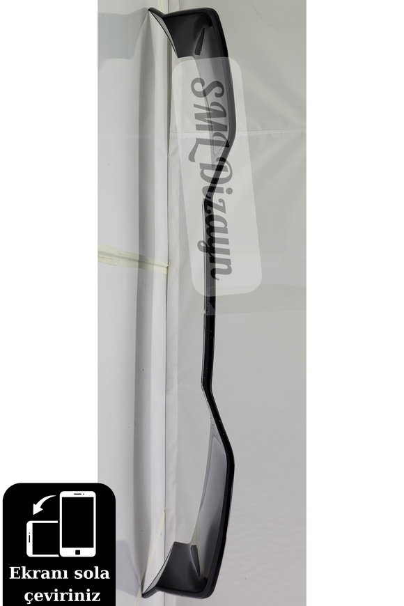 Clio 4 Rs Spoiler V Cup Bagaj Spoyler Parlak Siyah 2012-2019