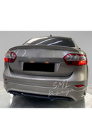 renault fluence arka ek tampon difüzör