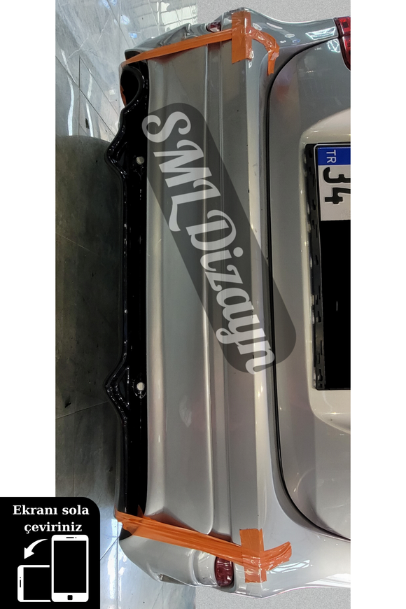 2009-2010-2011-2012-2013-2014-2015-2016 renault fluence arka ek tampon difüzör difizör