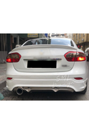 2009-2010-2011-2012-2013-2014-2015-2016 renault fluence arka ek tampon difüzör difizör