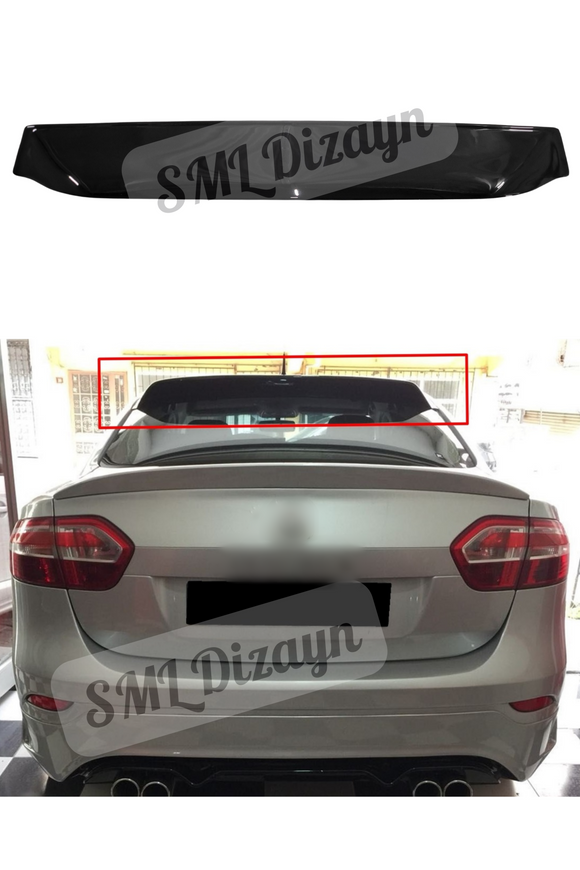 renault fluence cam üstü spoiler
