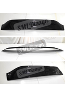 roof spoiler for renault fluence