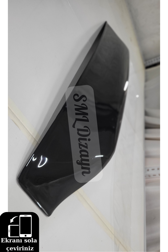 Fluence Cam Üstü Spoiler Tavan Spoyler Parlak Siyah 2009-2016