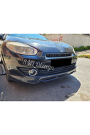 front lip splitter for 2009-2010-2011-2012 renault fluence 