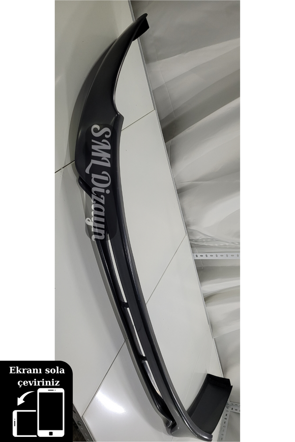 front lip splitter for 2009-2010-2011-2012 renault fluence 