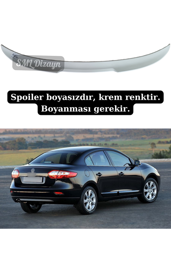 renault fluence spoiler spoyler