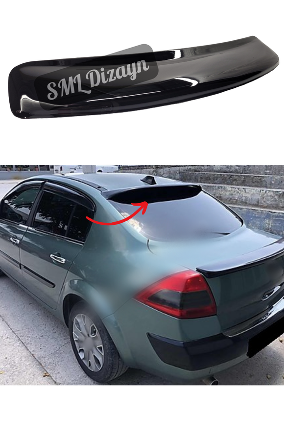 roof spoiler for renault megane 2