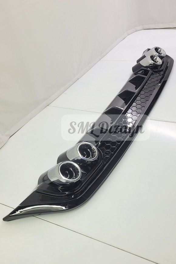 rear diffuser lip for renault megane 2 sedan