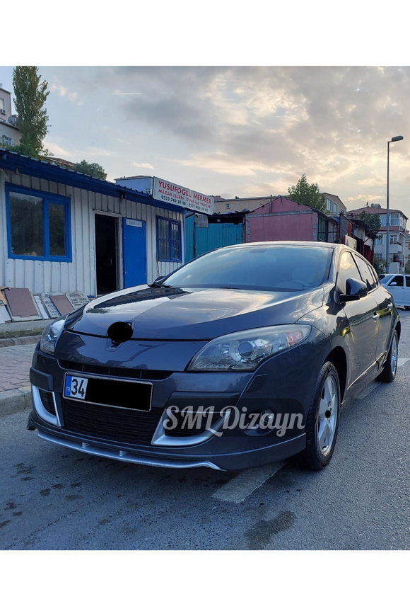 reno megane 3 ön ek tampon karlık lip