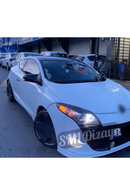 bat mirror cover for 2008-2009-2010-2011-2012-2013-2014-2015-2016 renault megane 3 