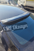 renault megane 4 sedan arka cam üstü spoiler spoyler spoylır