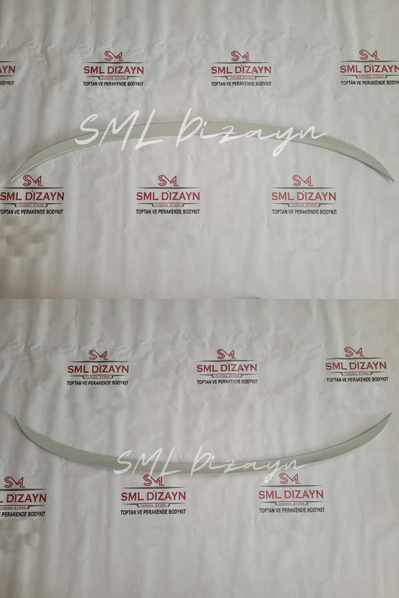 rear trunk spoiler for 2016-2017-2018-2019-2020-2021-2022-2023-2024 renault megane 4 sedan