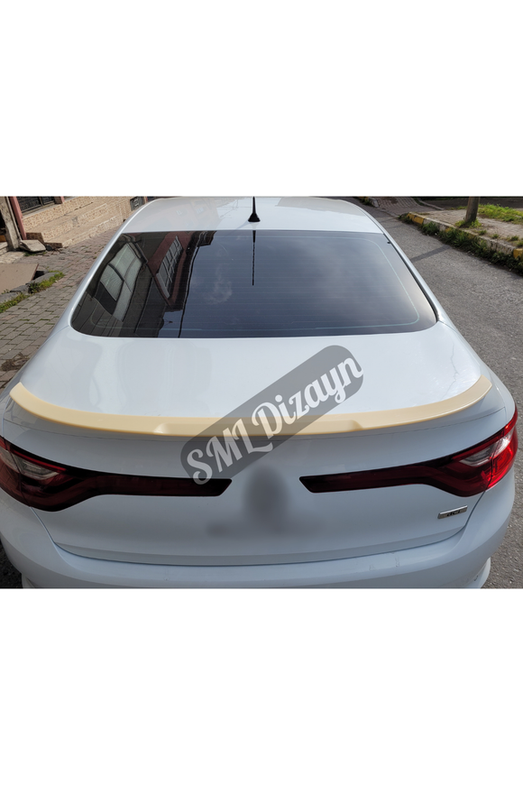 2016-2017-2018-2019-2020-2021-2022-2023-2024 renault megane 4 bagaj üstü spoiler spoyler spoylır