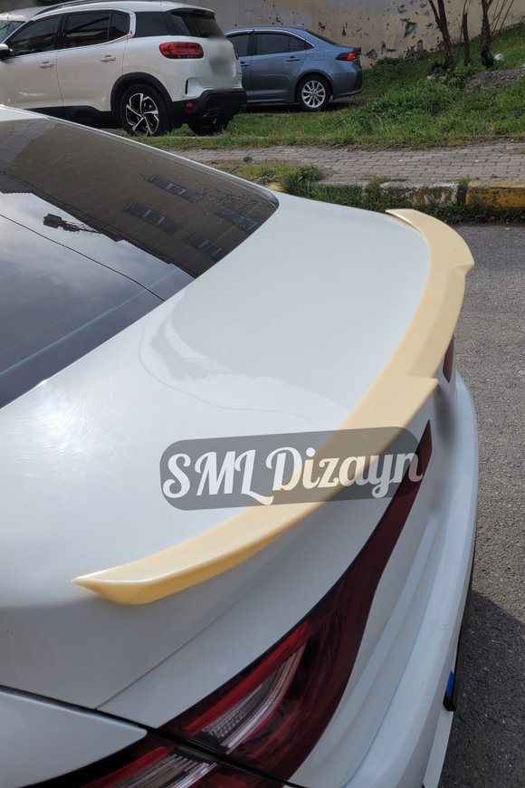 megane 4 sedan bagaj üstü spoiler
