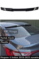 megane 4 cam üstü spoiler