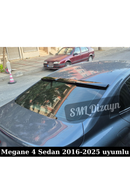 megane 4 cam üstü yarasa spoyler