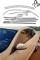 renault megane 4 sedan krom cam çıtası 